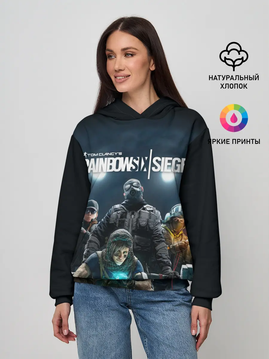 Женское худи / Tom Clancy’s Rainbow Six Siege