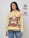 Женское худи / Сова Кофеман