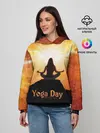 Женское худи / International Yoga Day