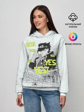 Женское худи / JoJo Bizarre Adventure