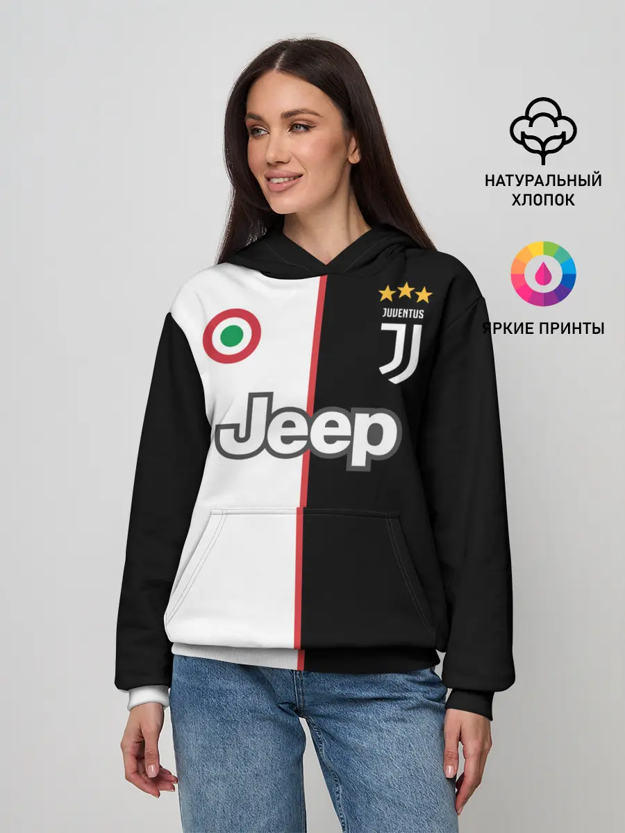 Женское худи / Ronaldo Juventus Home 19/20