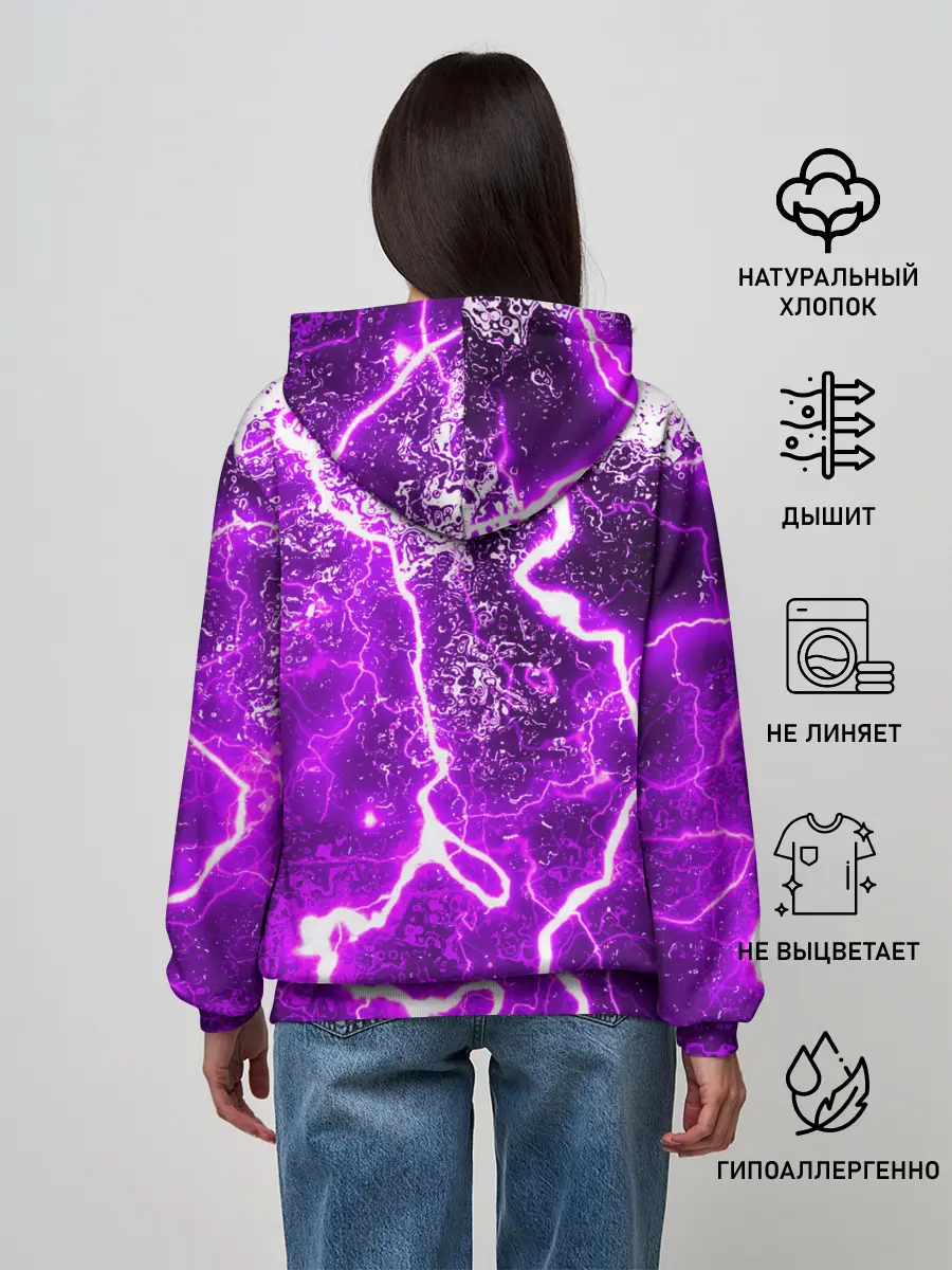 Женское худи / НЕОНОВЫЙ STORM