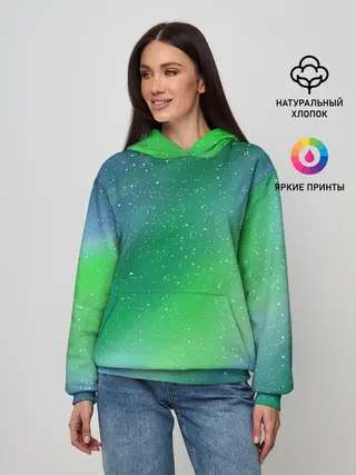Женское худи / КРАСКИ КОСМОСА
