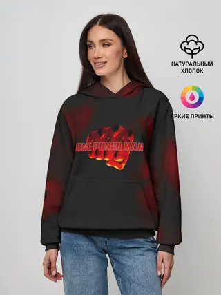 Женское худи / Кулак ярости Сайтамы