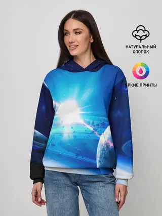 Женское худи / Космос
