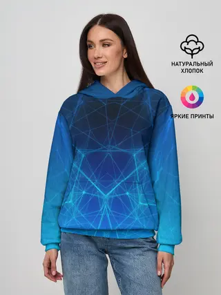 Женское худи / НЕОНОВАЯ ЗАЩИТА