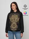 Женское худи / Сова с ловцом