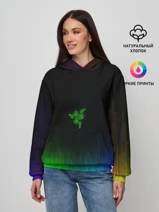 Женское худи / RAZER NEON