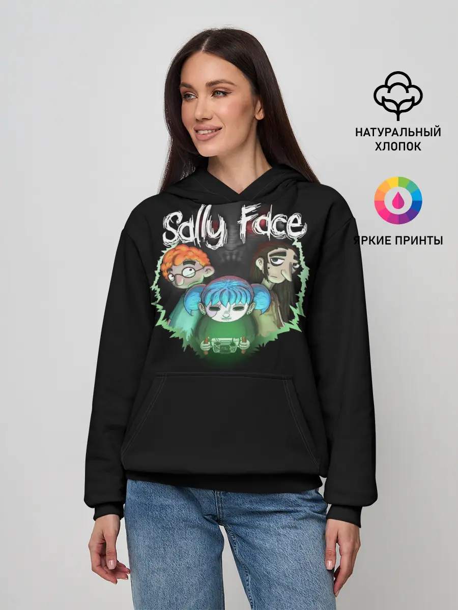 Женское худи / Todd,Sally,Larry