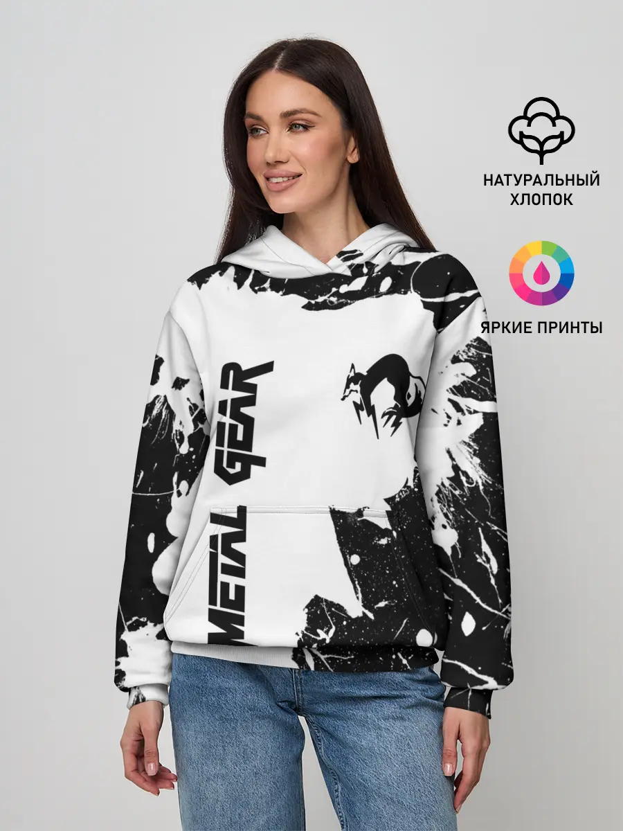 Женское худи / METAL GEAR SOLID