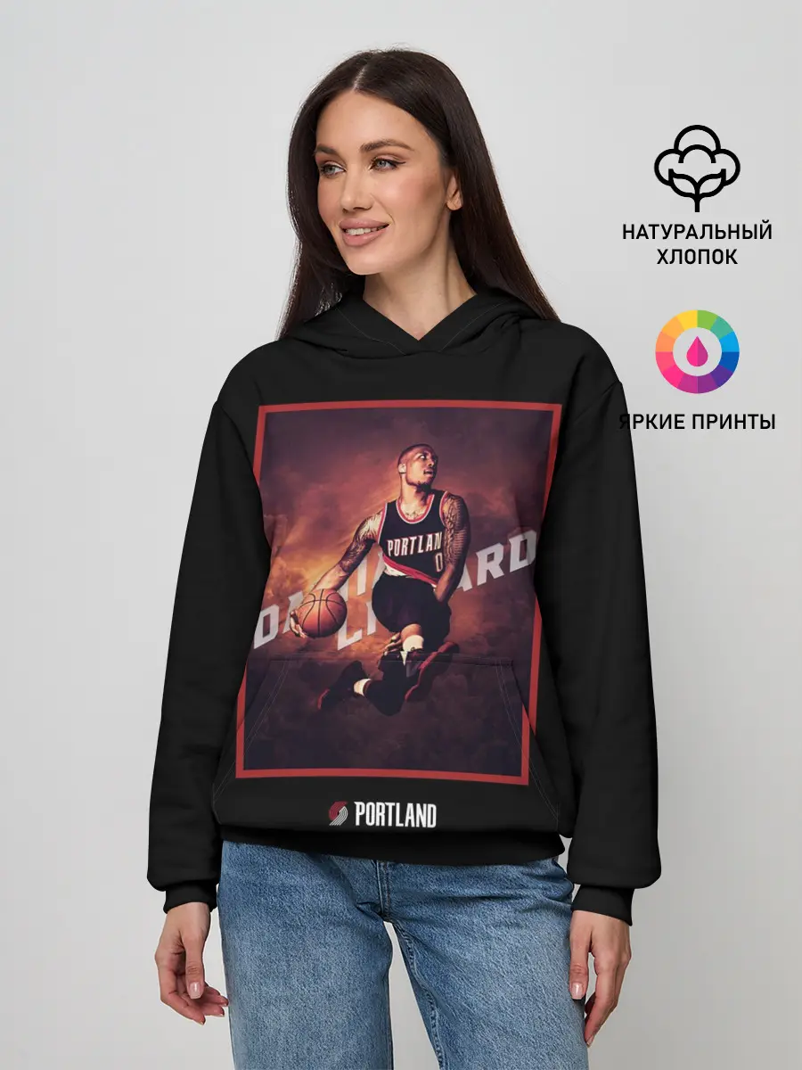 Женское худи / Дамиан Лиллард