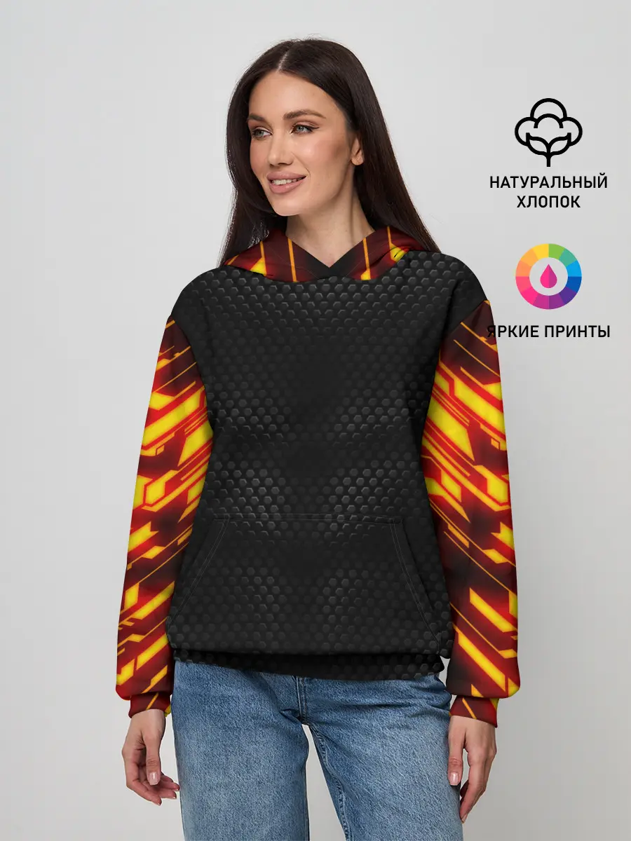 Женское худи / СТАЛЬНАЯ БРОНЯ