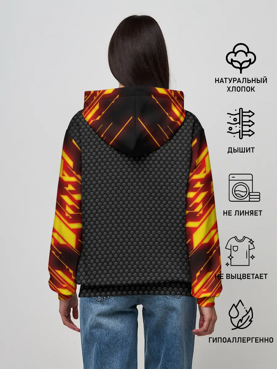 Женское худи / СТАЛЬНАЯ БРОНЯ