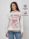 Женское худи / GO HARD