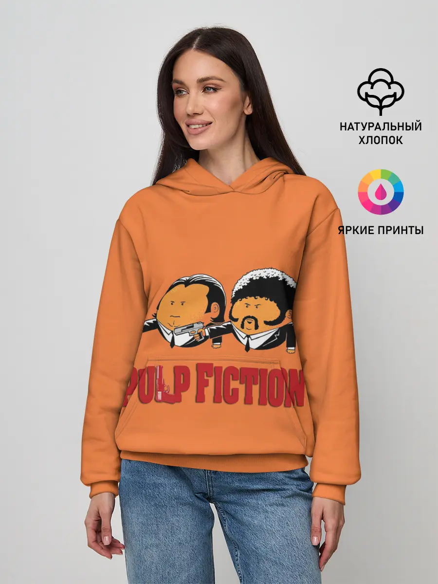 Женское худи / Pulp Fiction - Art 2