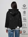 Женское худи / Космический Кот