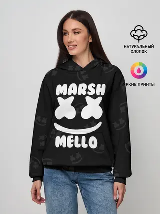 Женское худи / Marshmello 7