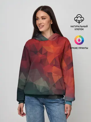 Женское худи / АБСТРАКЦИЯ.