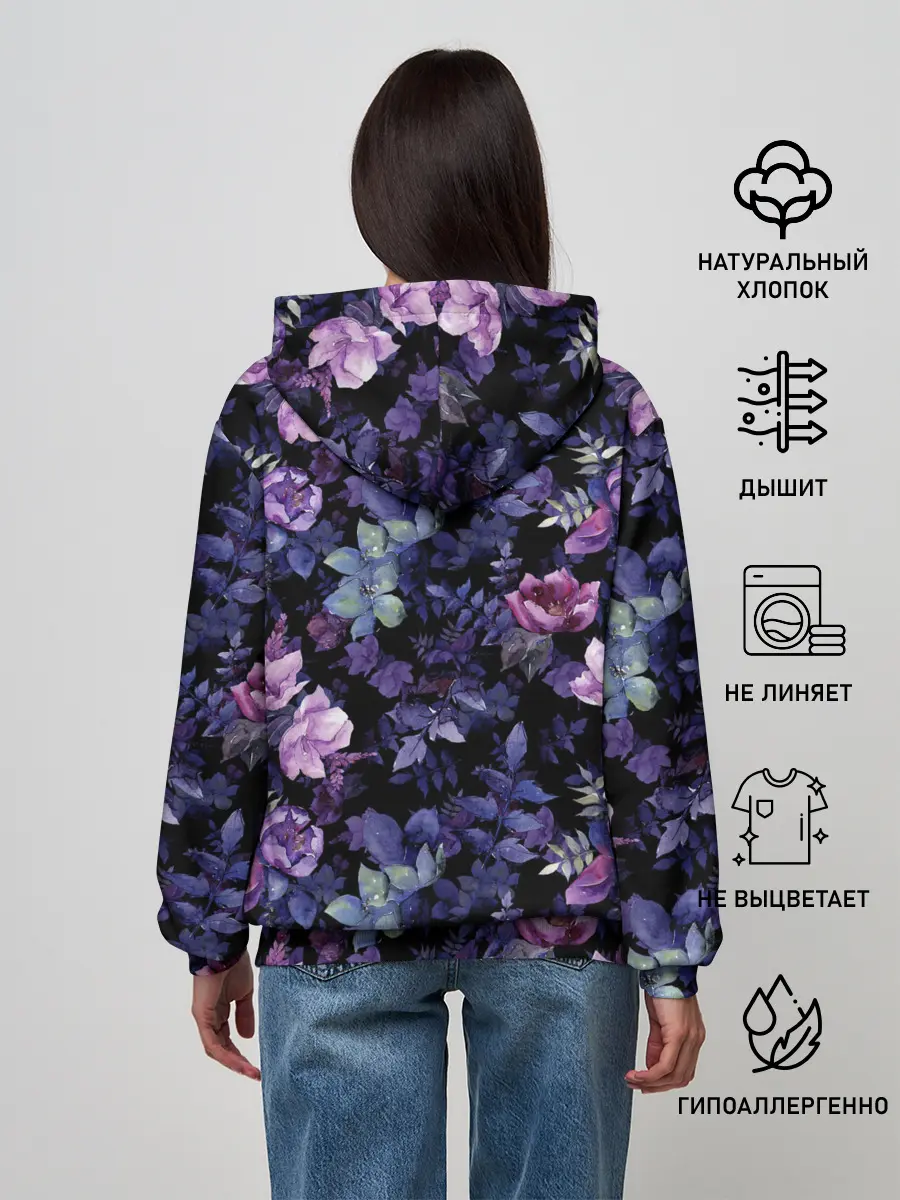 Женское худи / Цветочный сад