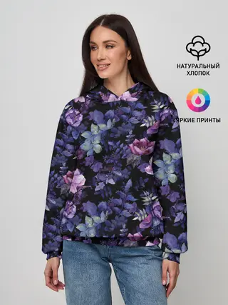 Женское худи / Цветочный сад