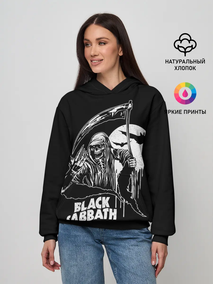 Женское худи / Black Sabbath