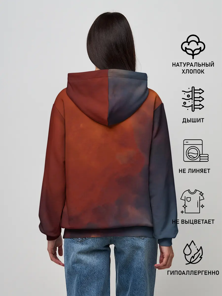 Женское худи / The end is night