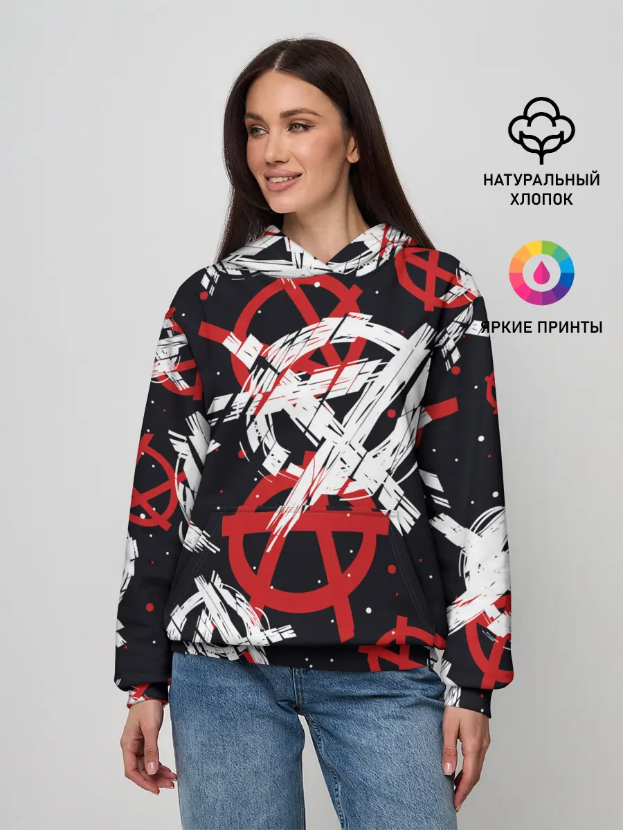 Женское худи / Анархия