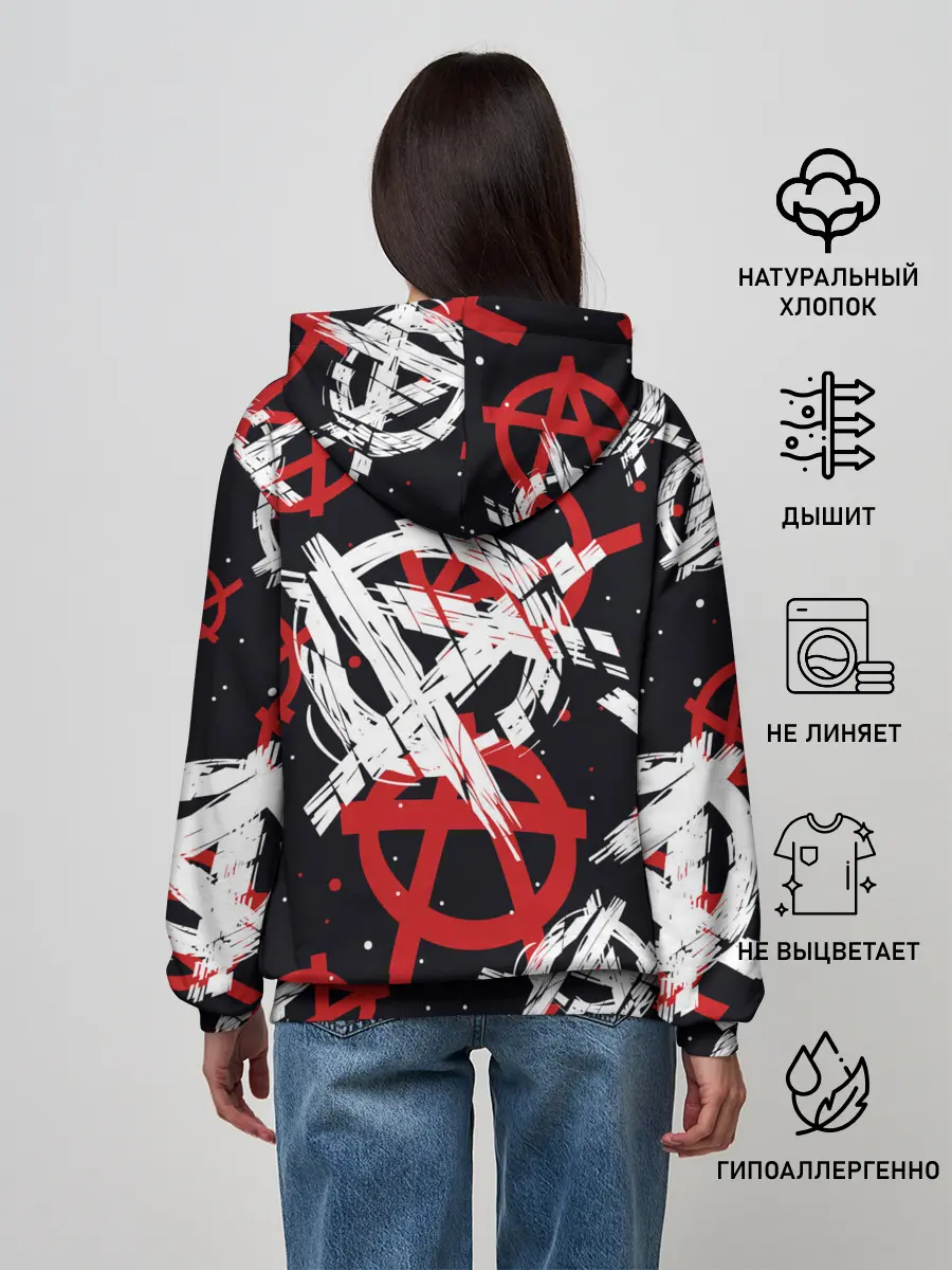 Женское худи / Анархия
