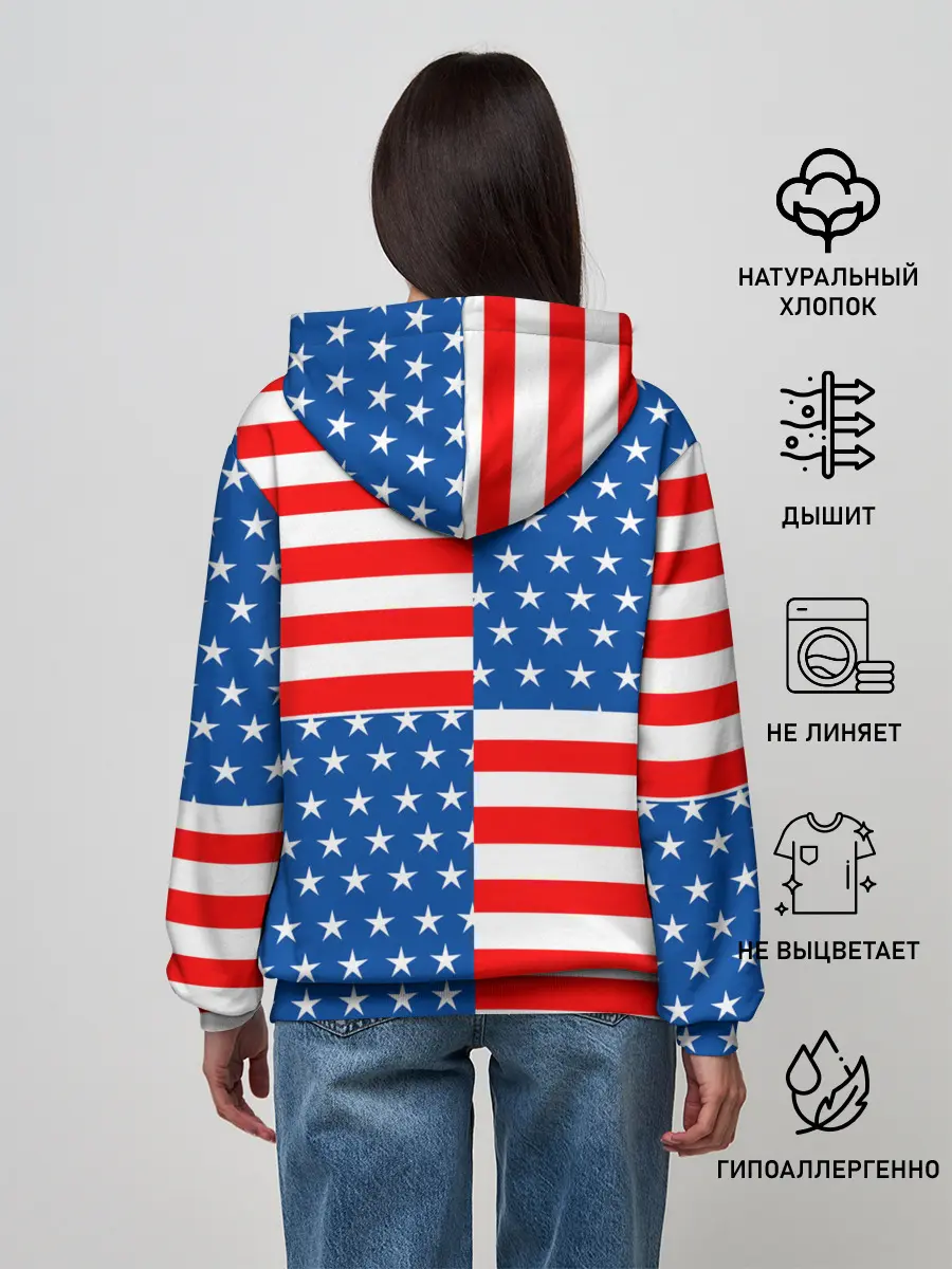 Женское худи / США