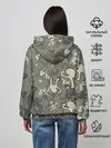 Женское худи / ЪУЪ КАМУФЛЯЖ.