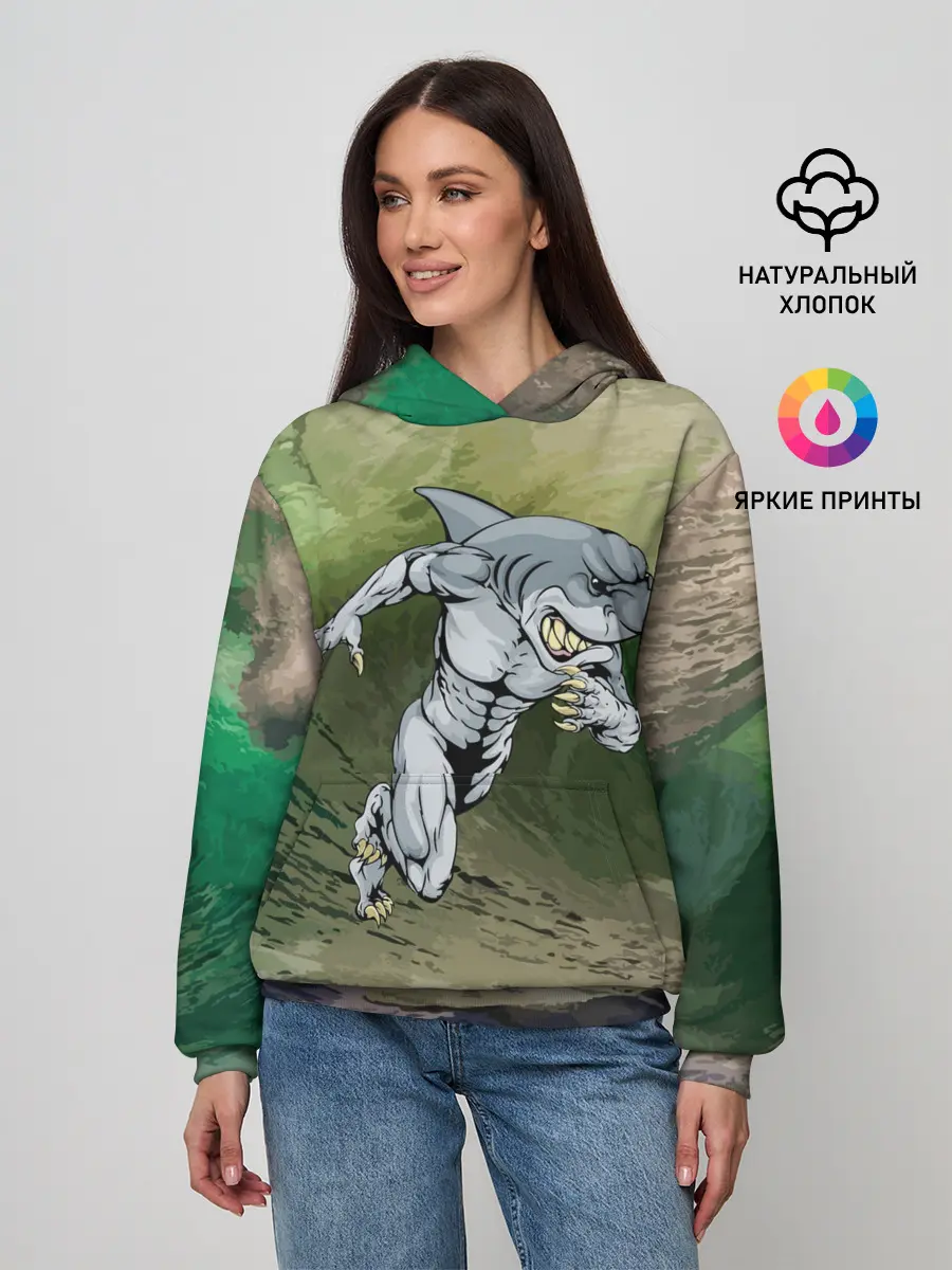 Женское худи / Great White