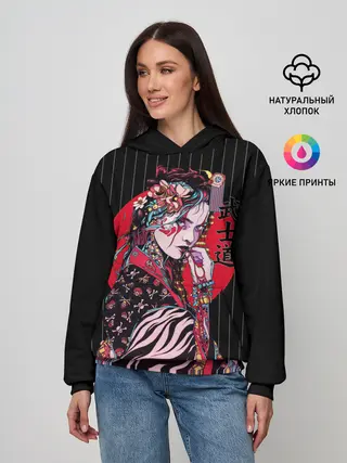 Женское худи / Гейша