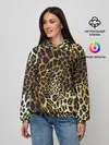Женское худи / Шкура леопарда