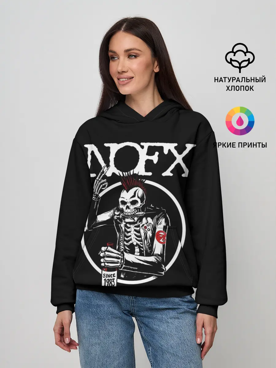 Женское худи / NOFX
