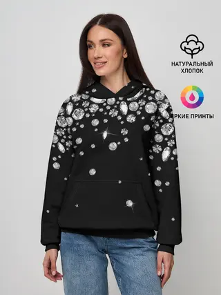 Женское худи / Бриллианты