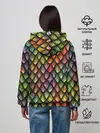 Женское худи / Чешуя дракона