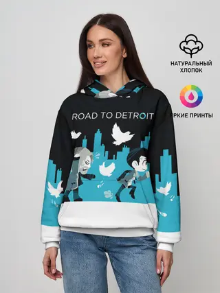 Женское худи / ROAD TO DETROIT
