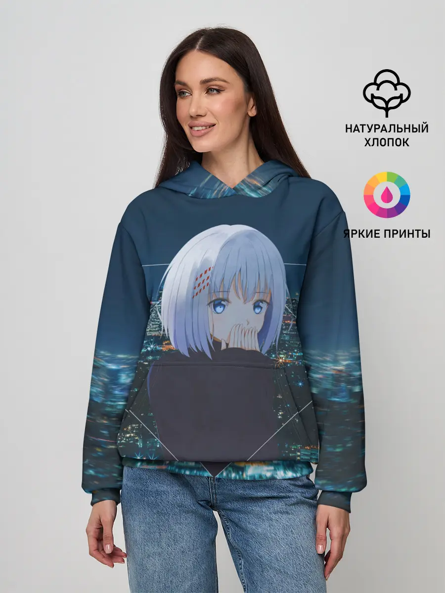 Женское худи / Origami Tobiichi