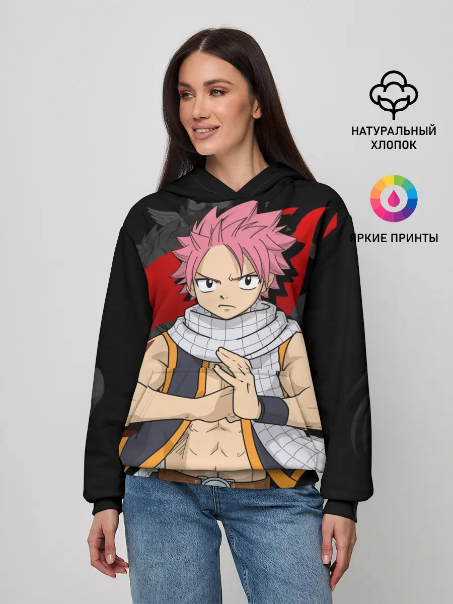 Женское худи / Fairy Tail, Нацу