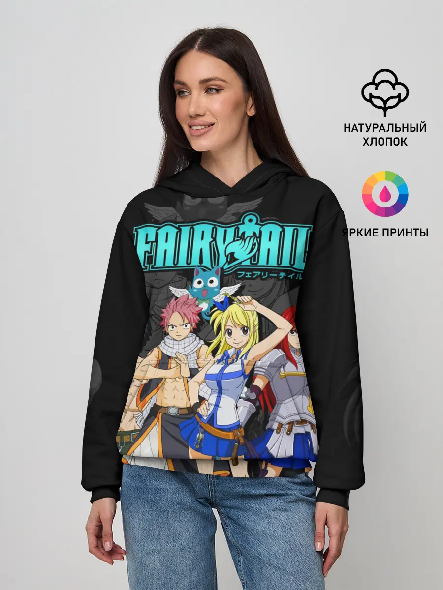 Женское худи / банда Фейри Тейл