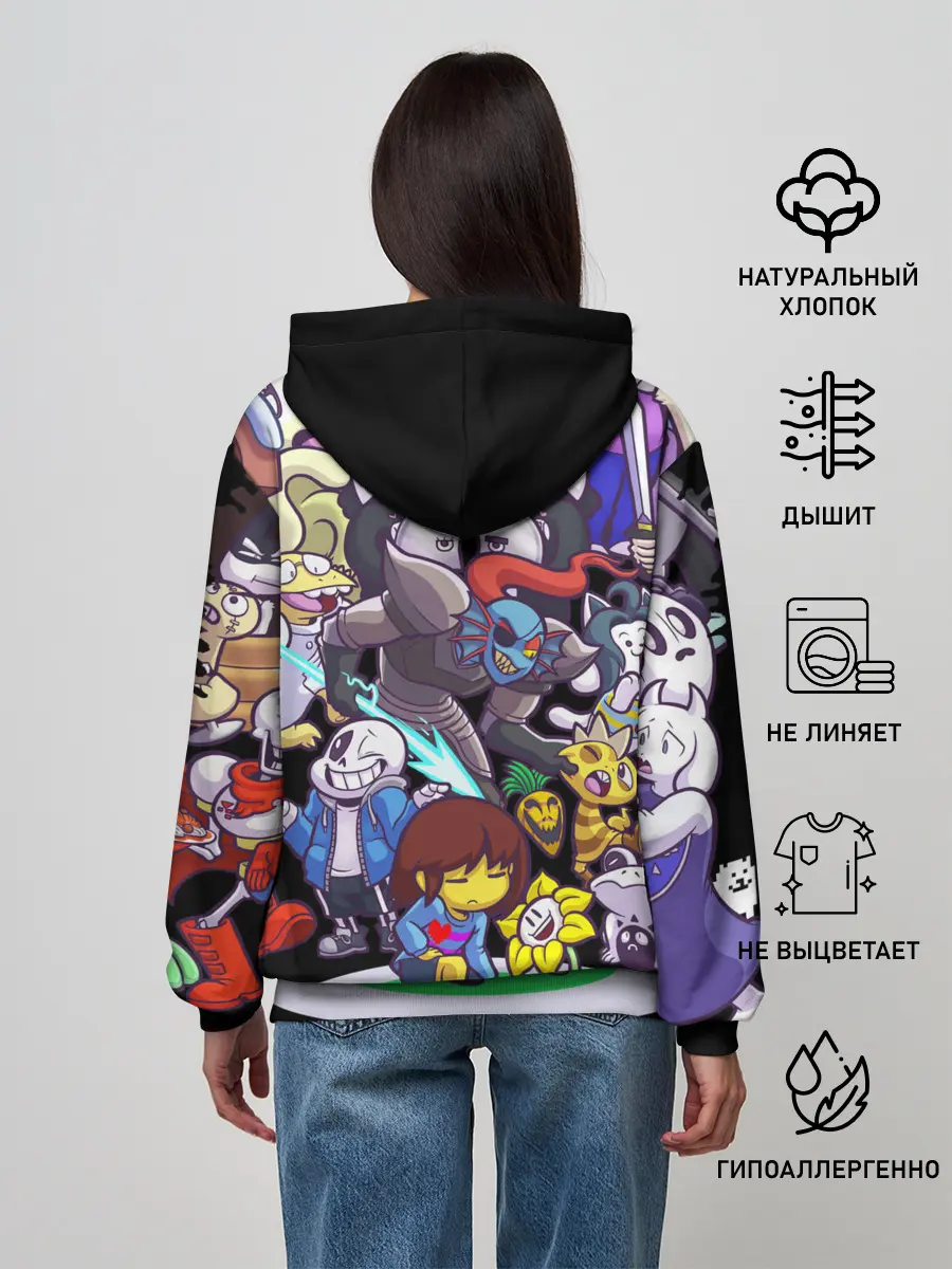 Женское худи / UNDERTALE