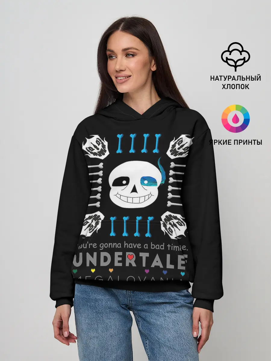 Женское худи / Undertale