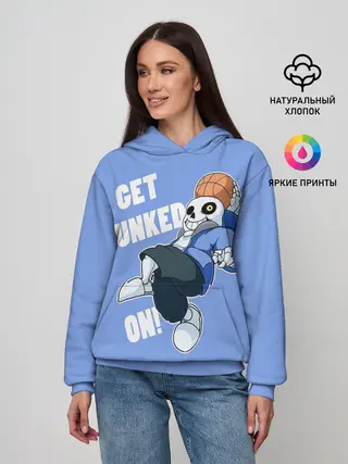 Женское худи / GET DUNKED