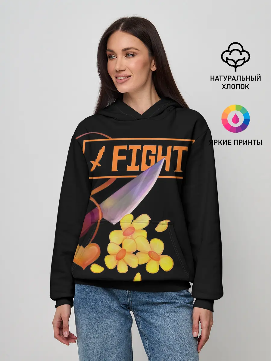 Женское худи / FIGHT