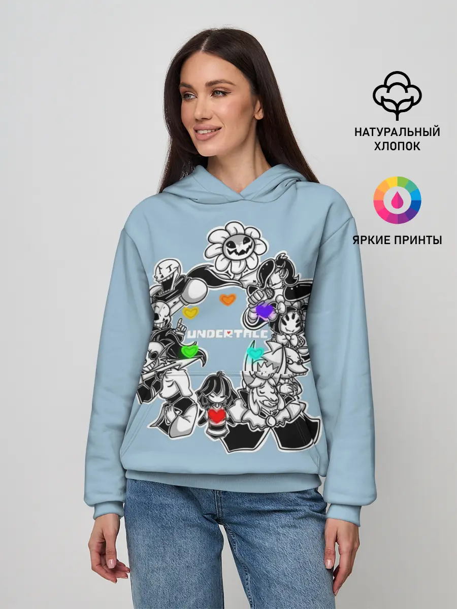 Женское худи / Undertale