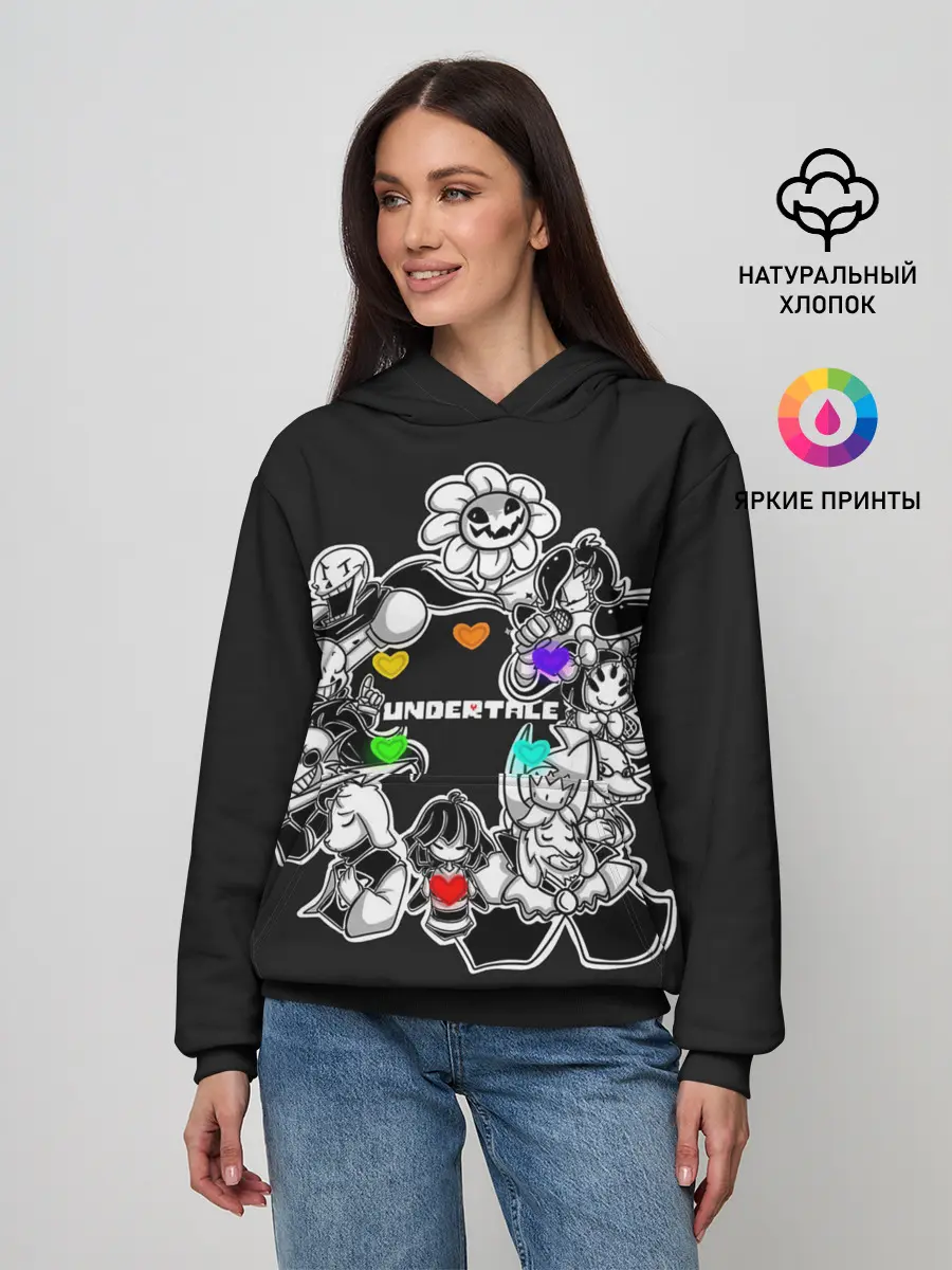 Женское худи / Undertale