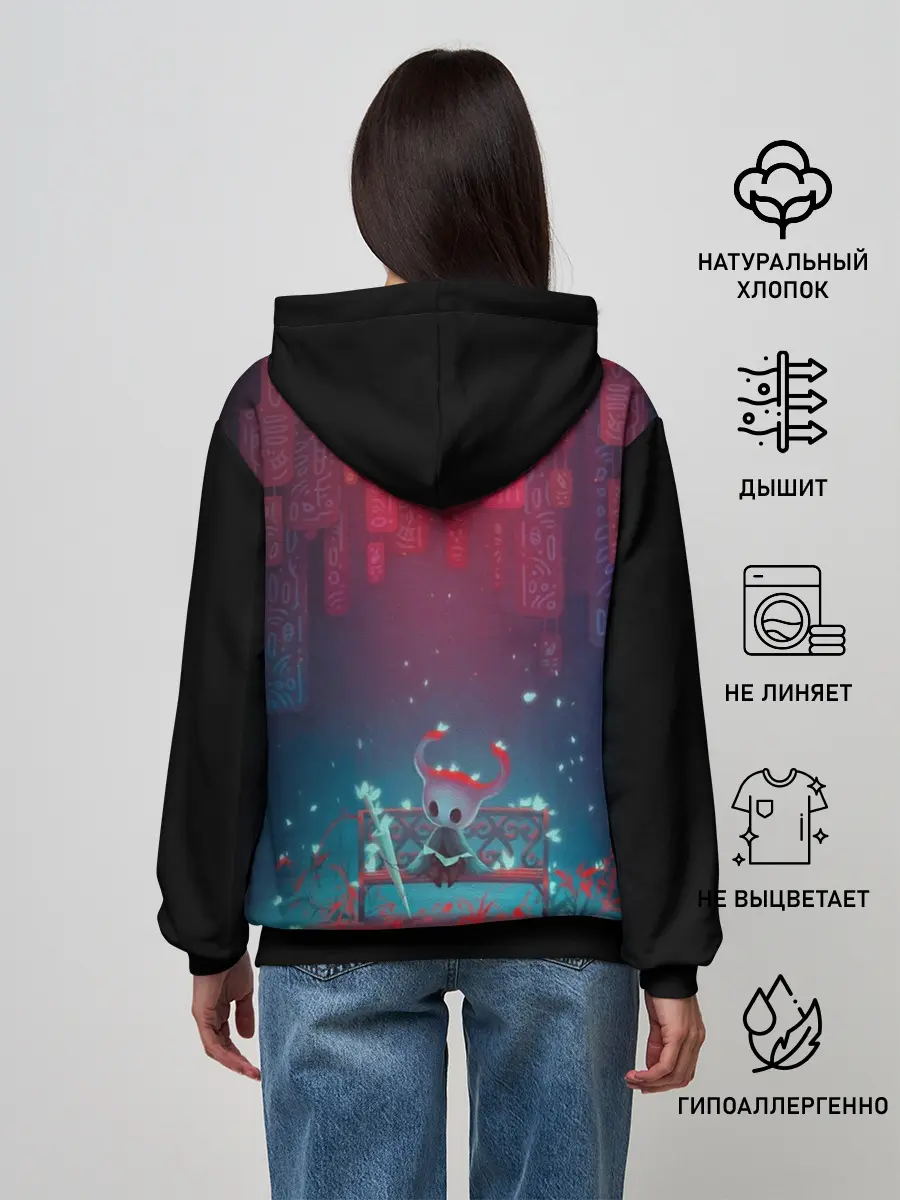 Женское худи / hollow knight