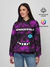 Женское худи / Undertale Sans.