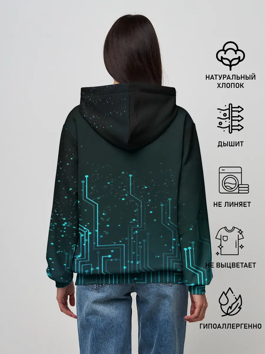 Женское худи / Detroit: Вecome Human