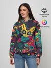 Женское худи / Кошачий День Мёртвых